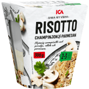 Färdigmat Risotto Champinjon & Parmesan 300g ICA.