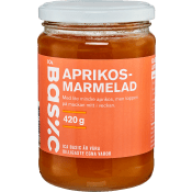 Aprikosmarmelad 420g ICA Basic.