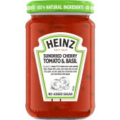 Pastasås Tomat Basilika 350g Heinz.