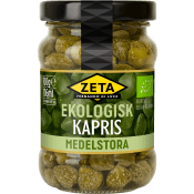 Kapris Ekologisk 100g Zeta.