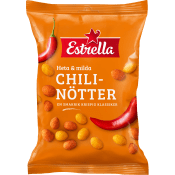 Snacks Chili nötter Heta & milda 150g Estrella.