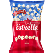 Popcorn Färdigpoppade Saltade 65g Estrella.