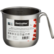 Måttkastrull 1l Gastromax.