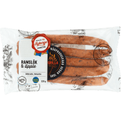 Kryddkorv Äpple Ramslök 82% Kötthalt 225g Rybergs.