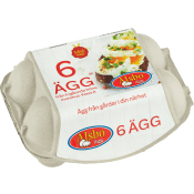 Ägg M 6-pack Alsbo Ägg.