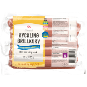 Grillkorv Kyckling 400g ICA.