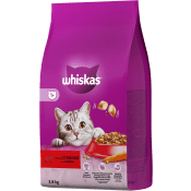 Torrfoder 1+ Biff 3,8kg Whiskas.