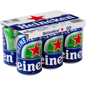 Öl Alkoholfri 0,0% 6-pack Heineken.