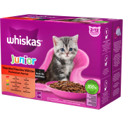 Kattmat Junior klassiska måltider 12-p Whiskas.
