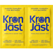 Torrjäst Matbröd 14g 2st Kronjäst.