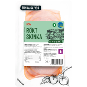 Skinka Rökt Tunna Skivor 200g ICA.