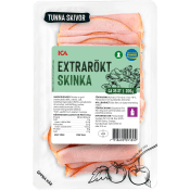 Skinka Extrarökt Tunna Skivor 200g ICA.