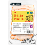 Kyckling Grillad Tunna Skivor 170g ICA.