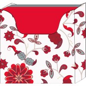 Servettbox Tulip 33cm ICA.
