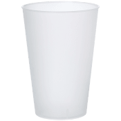 Plastglas Vit 25cl ICA.