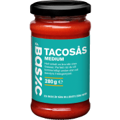 Tacosås Medium 280g ICA Basic.