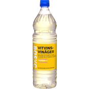 Vitvinsvinäger 1000ml ICA Basic.