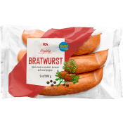 Bratwurst 300g ICA.