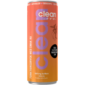 Clean Drink funktionsdryck med aminosyror, vitaminer, mineraler och koffein.