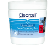 Bomullspads Deep cleansing 65-p Clearasil.