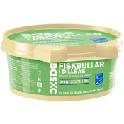 Fiskbullar i dillsås 375g ICA Basic.