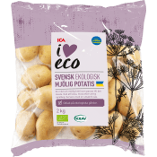 Mjölig potatis 2kg KRAV ICA I love eco Klass 2.
