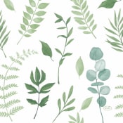 Servetter Mönstrade Greenery 20-p Duni.