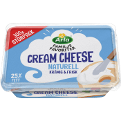 Cream cheese Naturell 300g Arla.