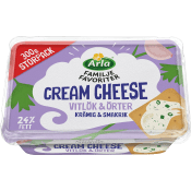 Cream cheese Vitlök & Örter 300g Arla®.