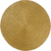Tablett Ines Guld D:38cm ICA.