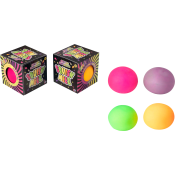 Boll Squishy Neon 6cm 1-p.