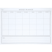 Veckoplan Note A4.