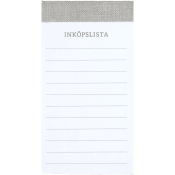 Inköpslista magnetisk.