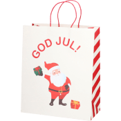 Presentpåse Claus 26x31cm.