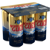 Öl 3,5% 50cl 6-p Norrlands Guld.
