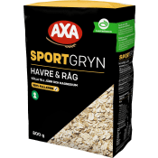 Sportgryn Havre & råg 800g AXA.