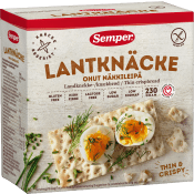 Lantknäcke Glutenfri 230g Semper.
