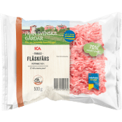 Fläskfärs Färsk 10% 500g ICA.