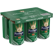 Öl Lager 2,8% 33cl 6-p Spendrups.
