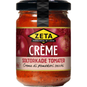 Creme av Soltorkade tomater 140g Zeta.