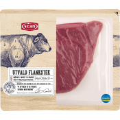 Flankstek Färsk Utvald ca 640g Scan.