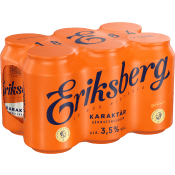 Öl Karaktär lager 3,5% 6x33cl Eriksberg.