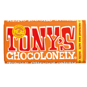 Chokladkaka Karamell Ljus 180g Tony's Chocolonely.