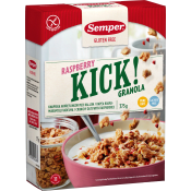 Kick Raspberry Glutenfri 375g Semper.