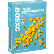 Fyllda Frukostkuddar med hasselnötskräm 375g ICA Basic.