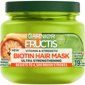 Inpackning Vitamin & Strength Biotin 320ml Fructis.