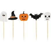 Partypicks Halloween 6,5cm 25-p Festive.