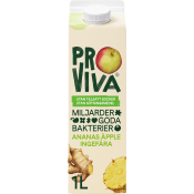 Fruktdryck Ananas Äpple Ingefära 1l Proviva.