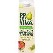 Fruktdryck Päron Äpple Matcha 1l Proviva.