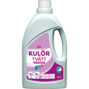 Tvättmedel Flytande Kulör 750ml Miljömärkt ICA.